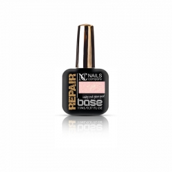 Nails Company - Baza Repair - Milky Pink Glam Gold 11 ml